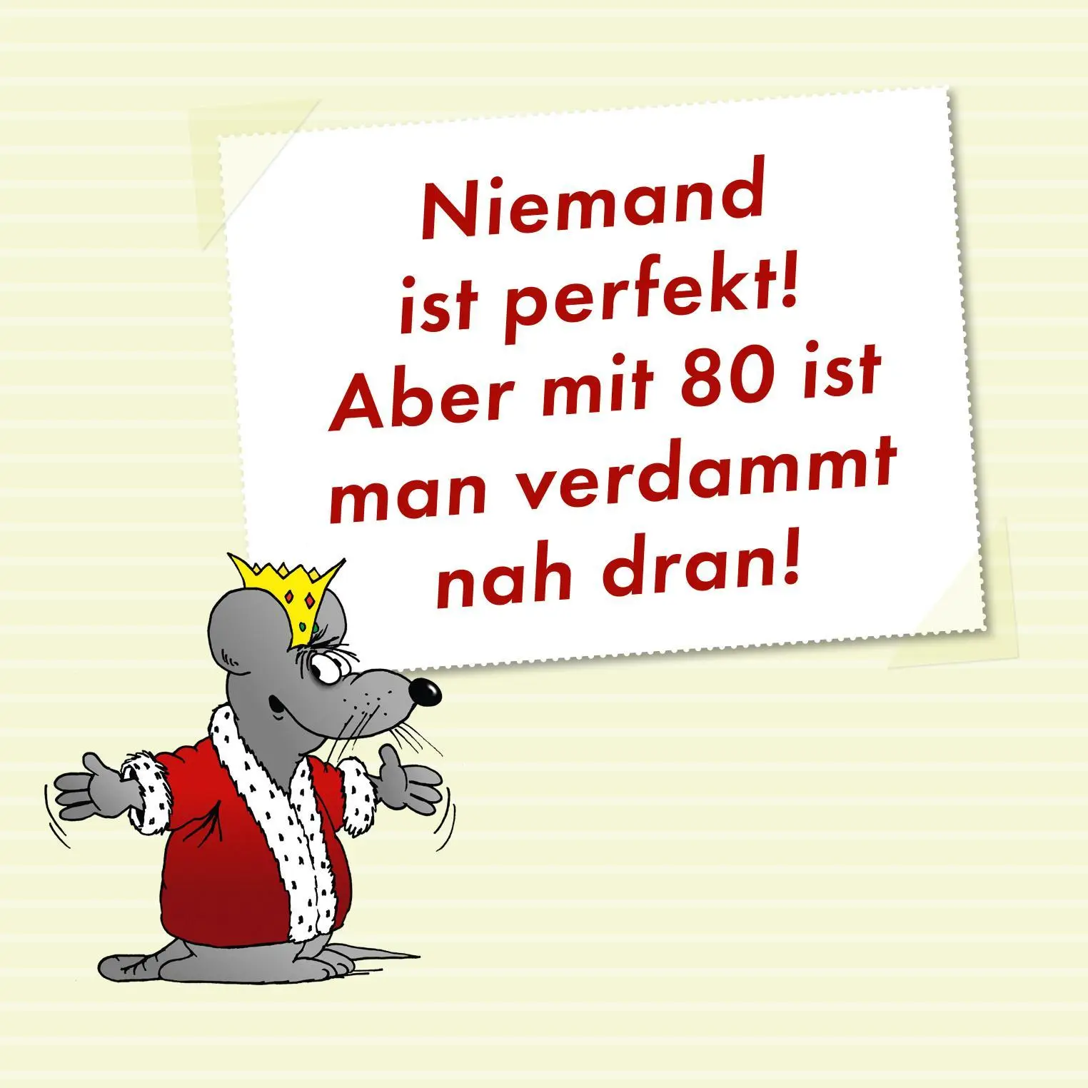 Bild: 9783830345428 | Uli Stein: Festtage!: Happy Birthday zum 80. Geburtstag | Uli Stein