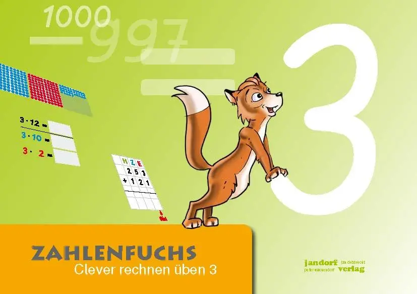 Cover: 9783939965428 | Zahlenfuchs 03 | Clever rechnen üben | Thomas Auras (u. a.) | 80 S.