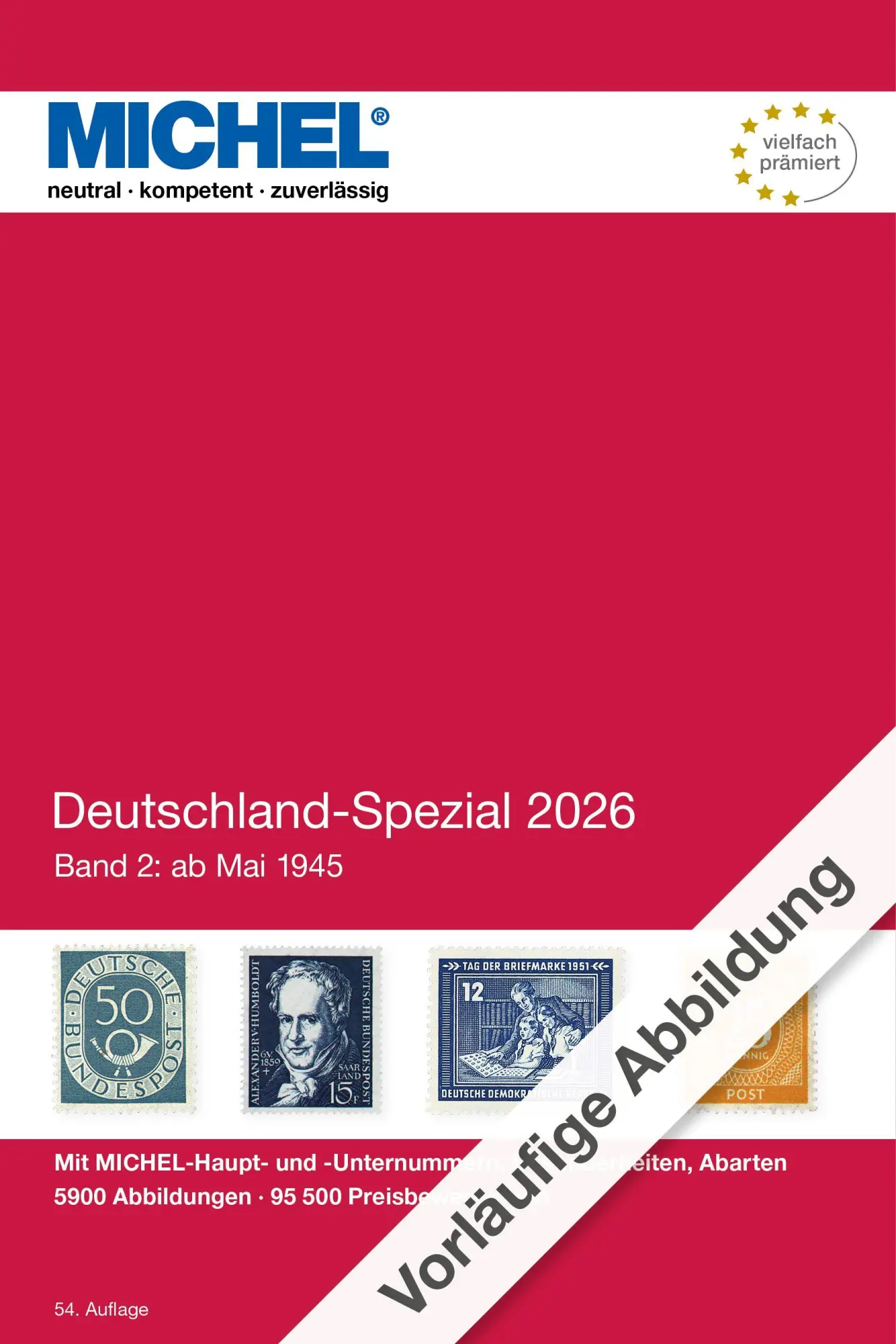 Cover: 9783954025428 | Deutschland-Spezial 2026 - Band 2 | ab Mai 1945 bis 1990 | Taschenbuch