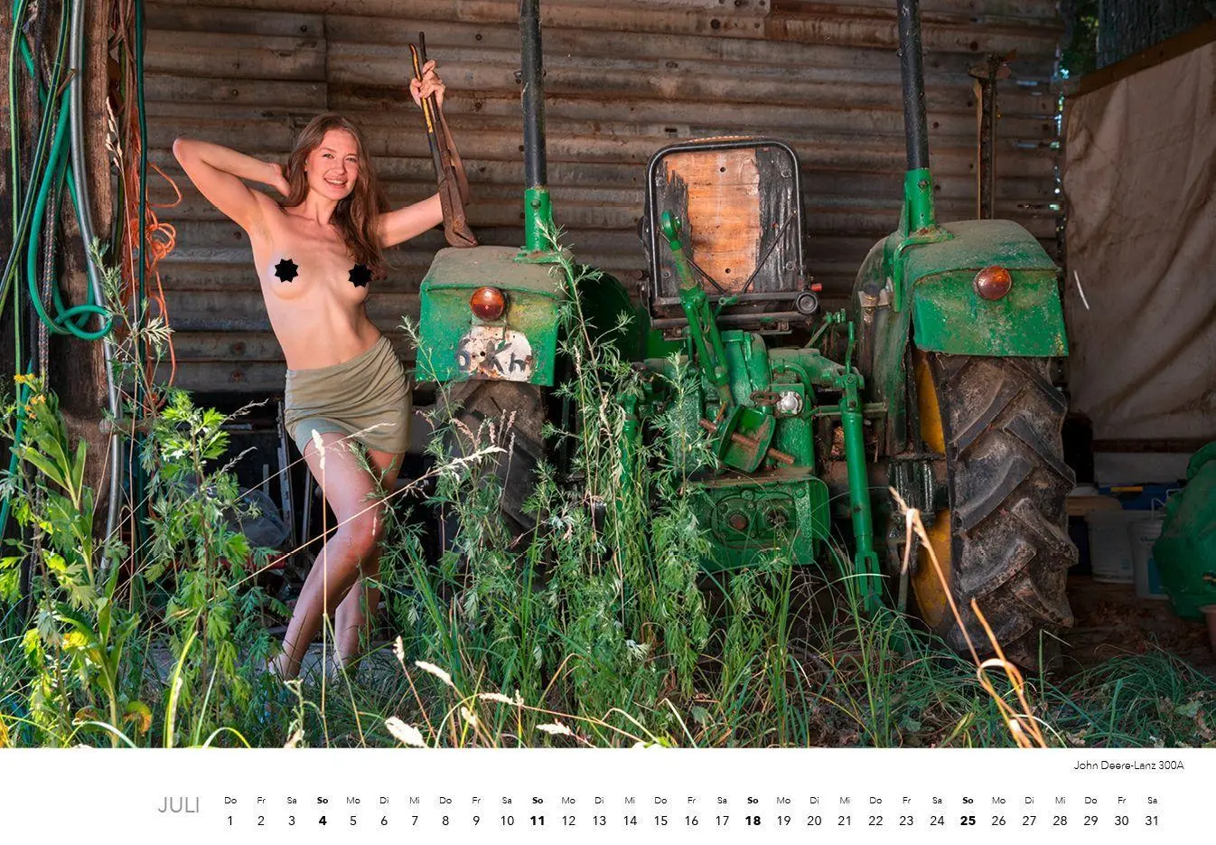 Bild: 9783960585428 | Jungbauernträume Kalender 2027 | Frank Lutzebäck | Kalender | 14 S.