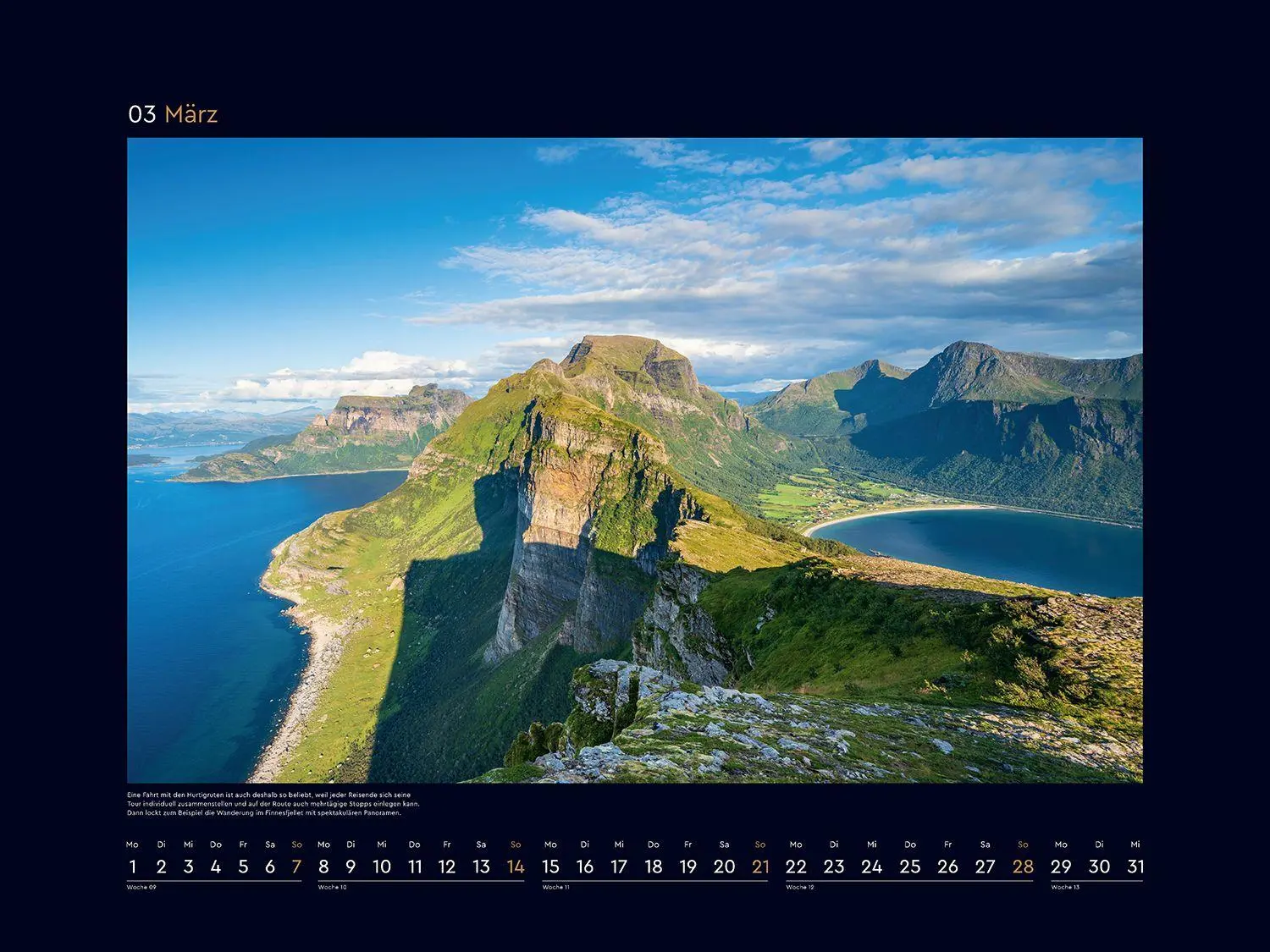 Bild: 9783965915428 | Hurtigruten - KUNTH Wandkalender 2027 | Kalender | 14 S. | Deutsch