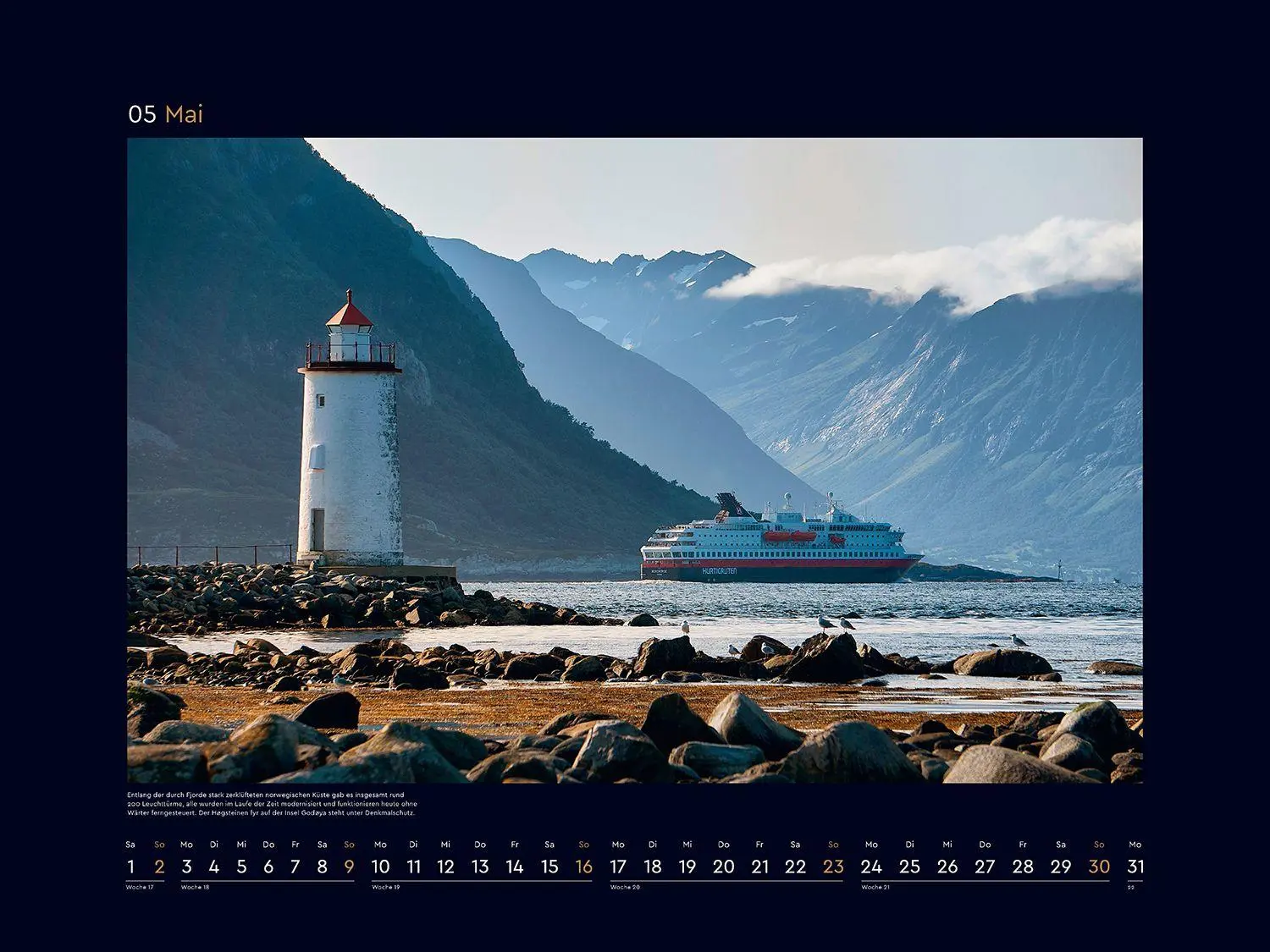 Bild: 9783965915428 | Hurtigruten - KUNTH Wandkalender 2027 | Kalender | 14 S. | Deutsch