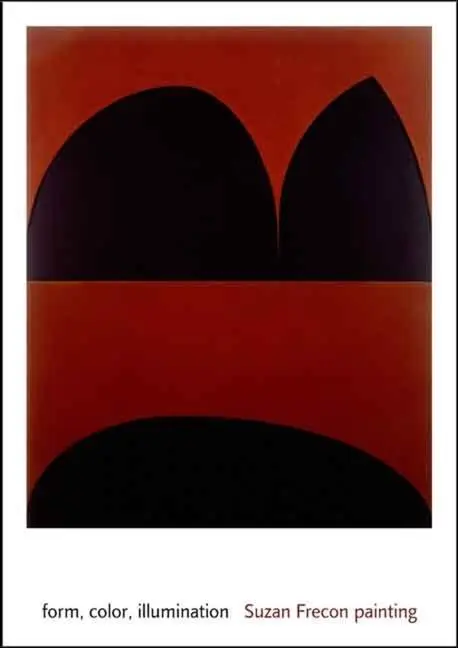 Cover: 9780300125528 | form, color, illumination | Suzan Frecon painting | Loock (u. a.)