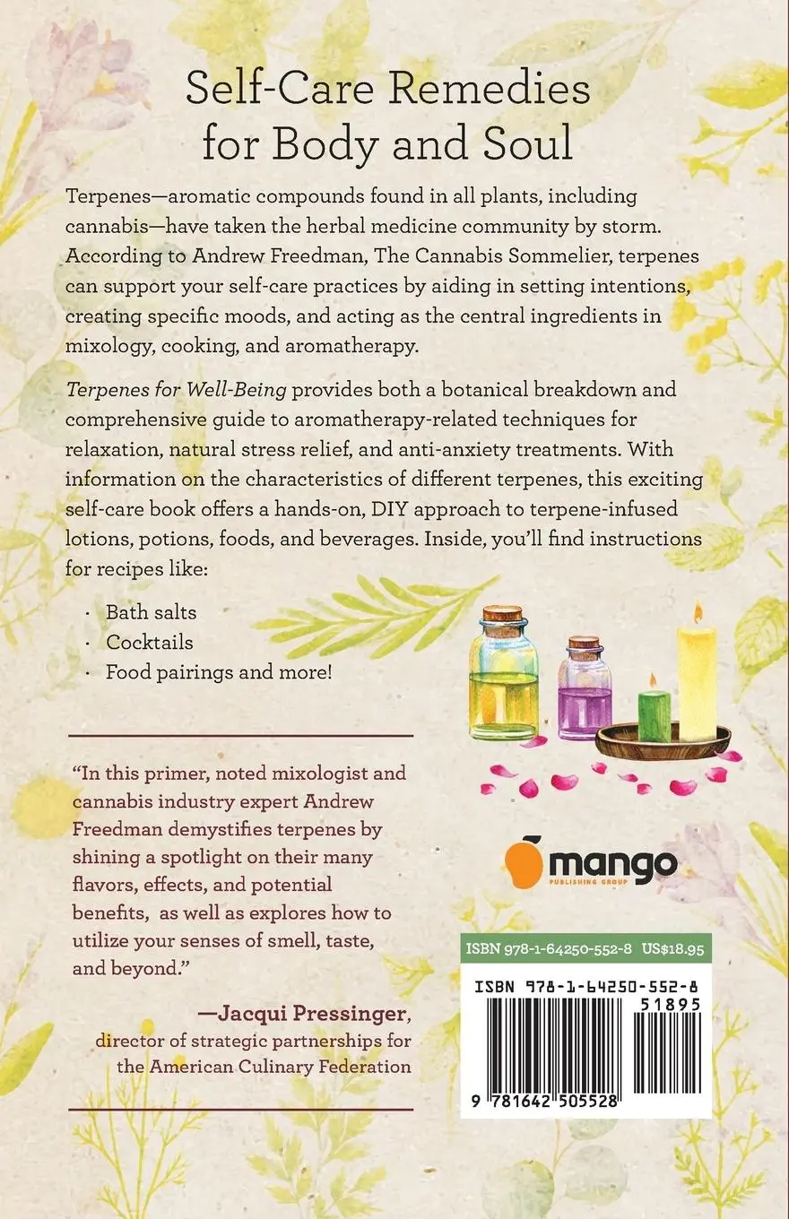 Rückseite: 9781642505528 | Terpenes for Well-Being | Andrew Freedman | Taschenbuch | Englisch