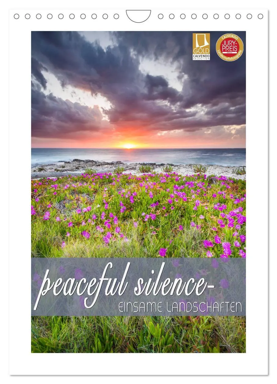 Cover: 9783457275528 | peaceful silence - einsame Landschaften (Wandkalender 2026 DIN A4...
