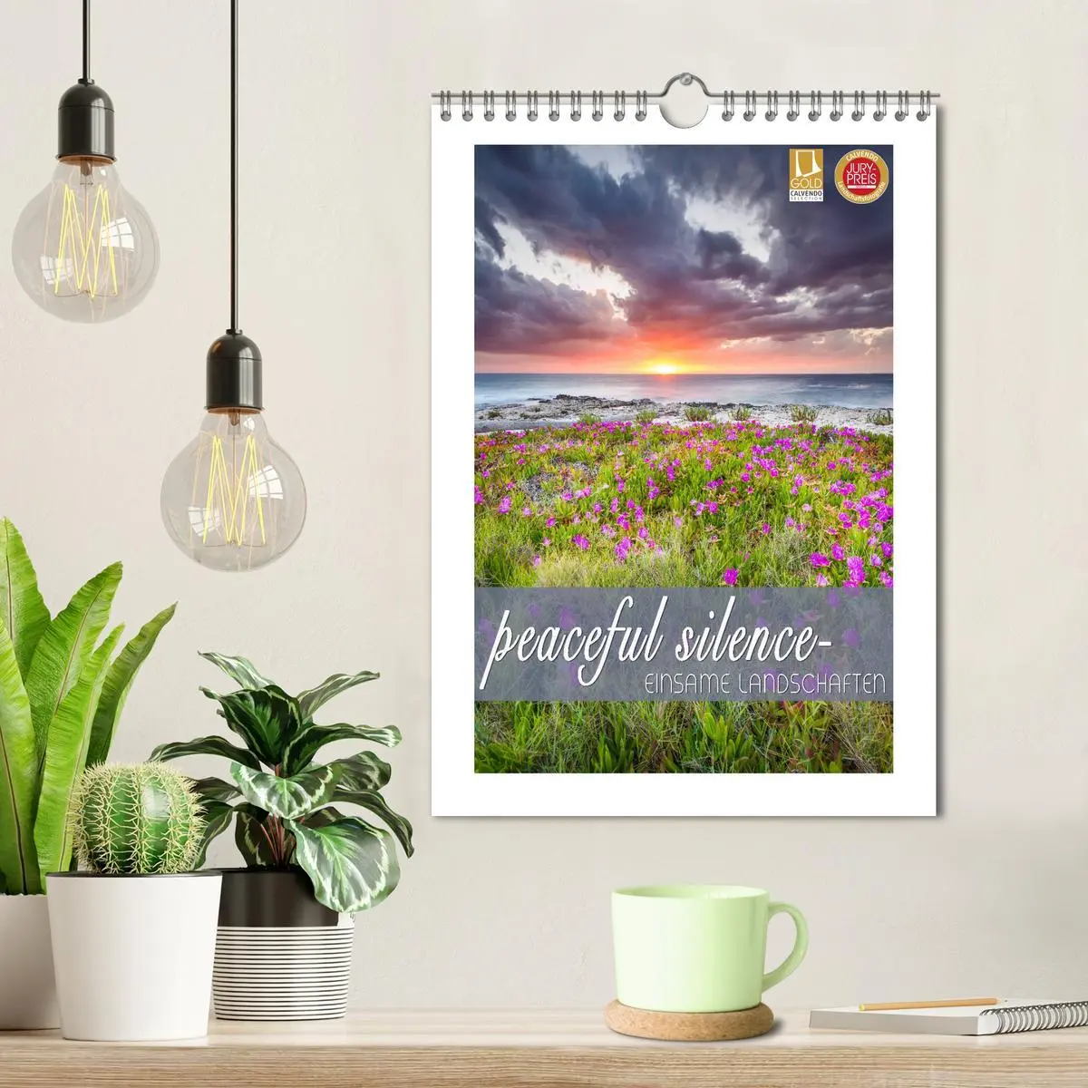 Bild: 9783457275528 | peaceful silence - einsame Landschaften (Wandkalender 2026 DIN A4...