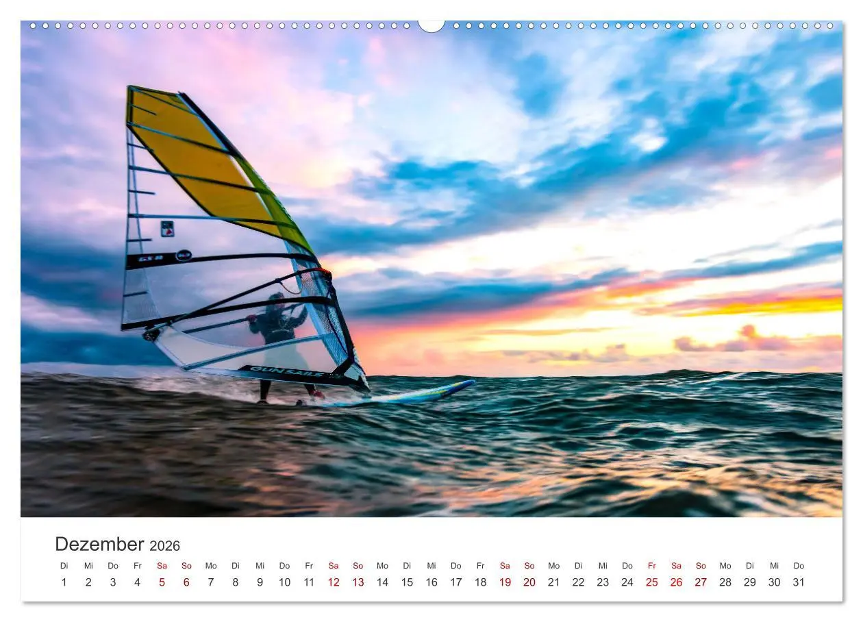 Bild: 9783457415528 | Windsurfen - Wellen und Wind (hochwertiger Premium Wandkalender...
