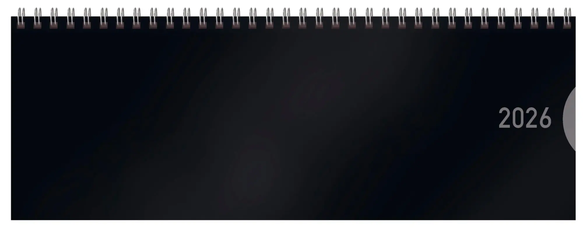 Cover: 9783731885528 | Tischquerkalender Classic Colourlux schwarz 2026 | Verlag Korsch