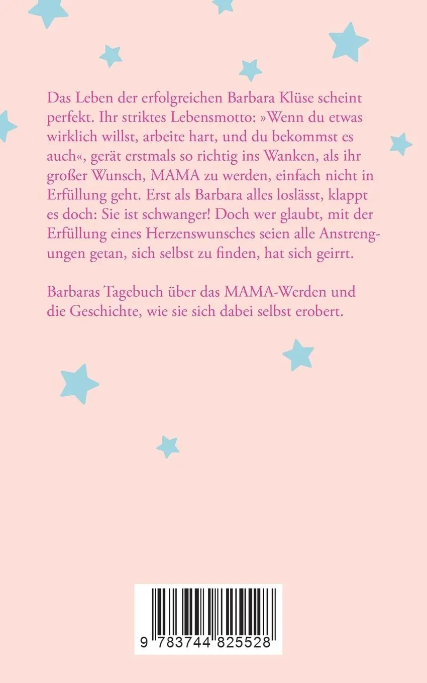 Rückseite: 9783744825528 | Auf dem Weg zur Mama - Mein Tagebuch | Trixie Wackerhagen | Buch