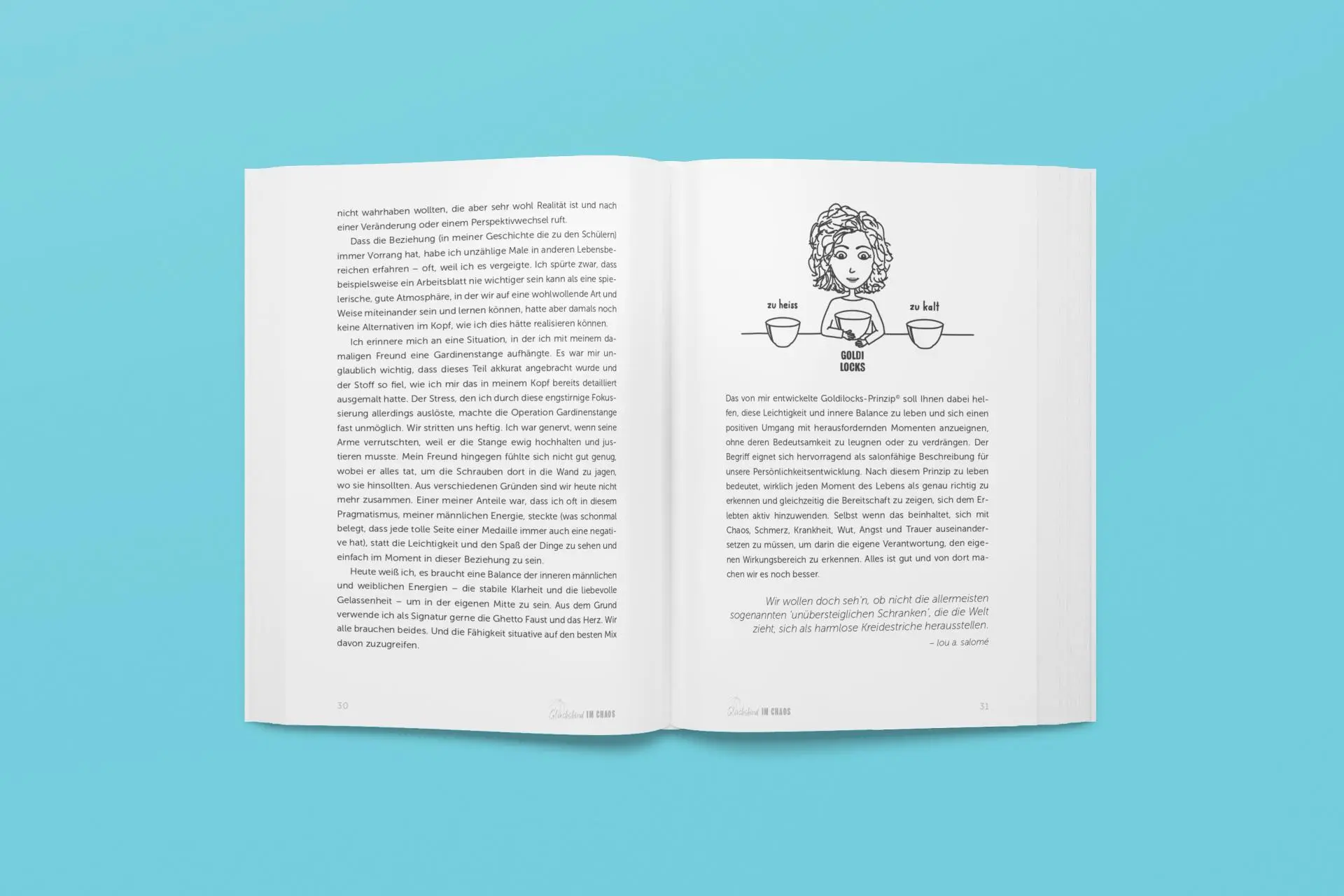 Bild: 9783910385528 | Glückskind im Chaos. | Eva Klein | Taschenbuch | 292 S. | Deutsch