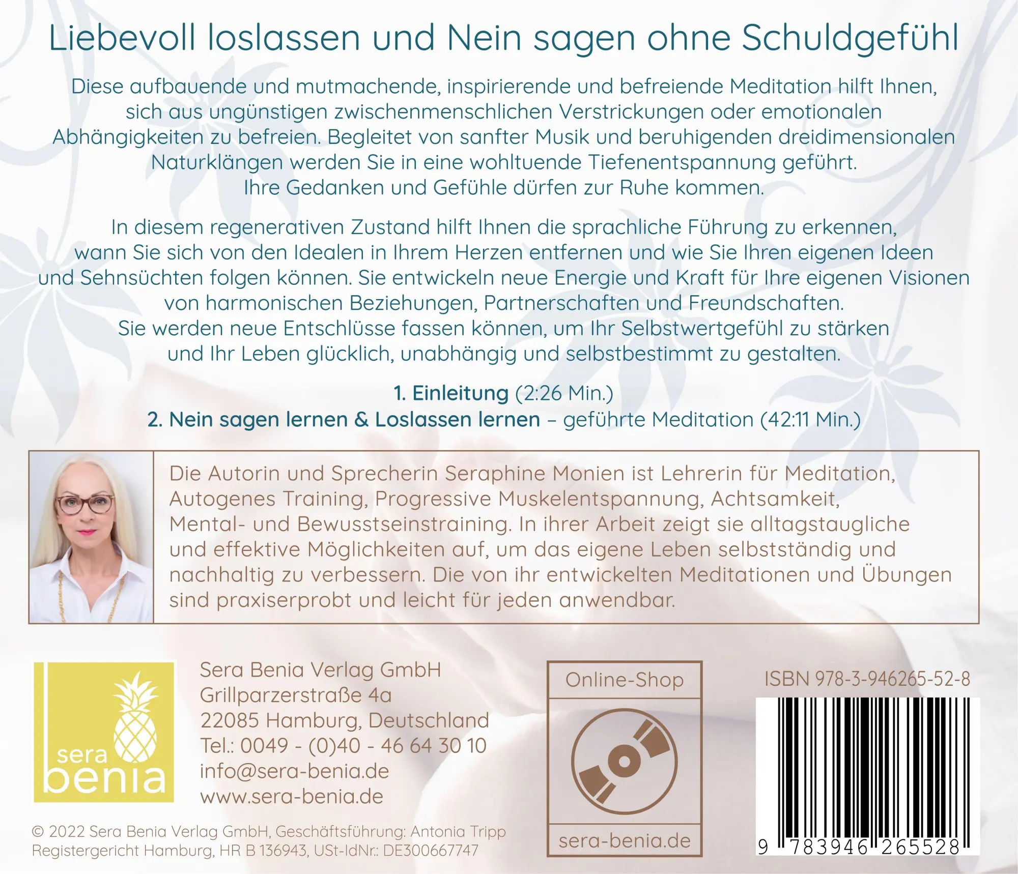 Bild: 9783946265528 | Nein sagen lernen &amp; Loslassen lernen - Die geführte Meditation zum...