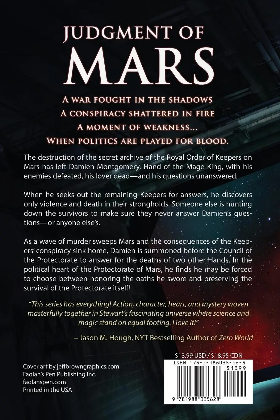 Rückseite: 9781988035628 | Judgment of Mars | Glynn Stewart | Taschenbuch | Englisch | 2017