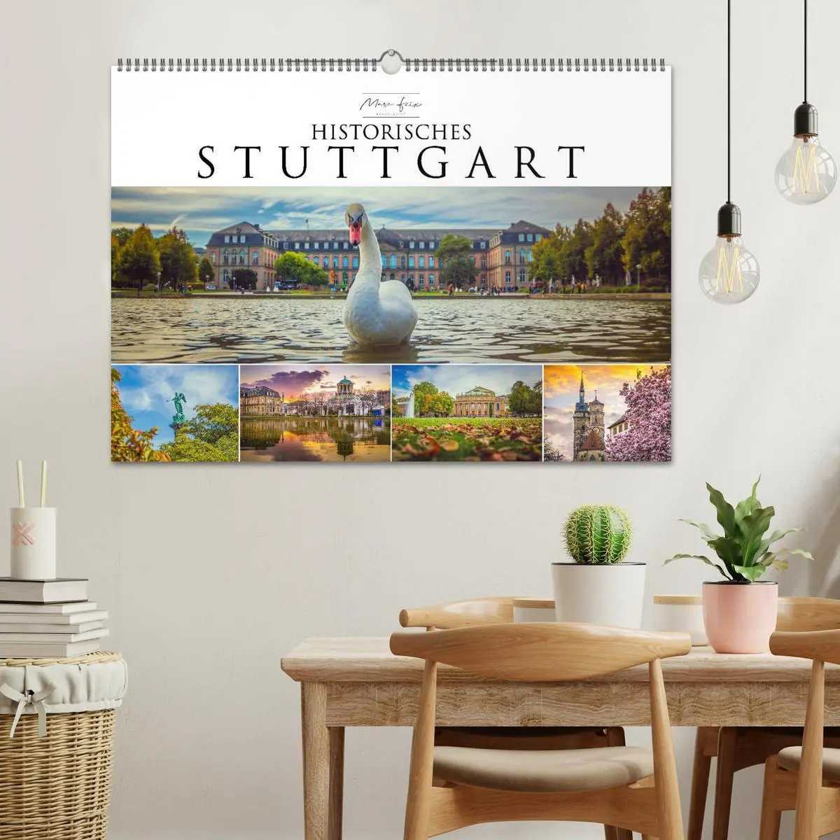 Bild: 9783457715628 | Historisches Stuttgart 2026 (Wandkalender 2026 DIN A2 quer),...