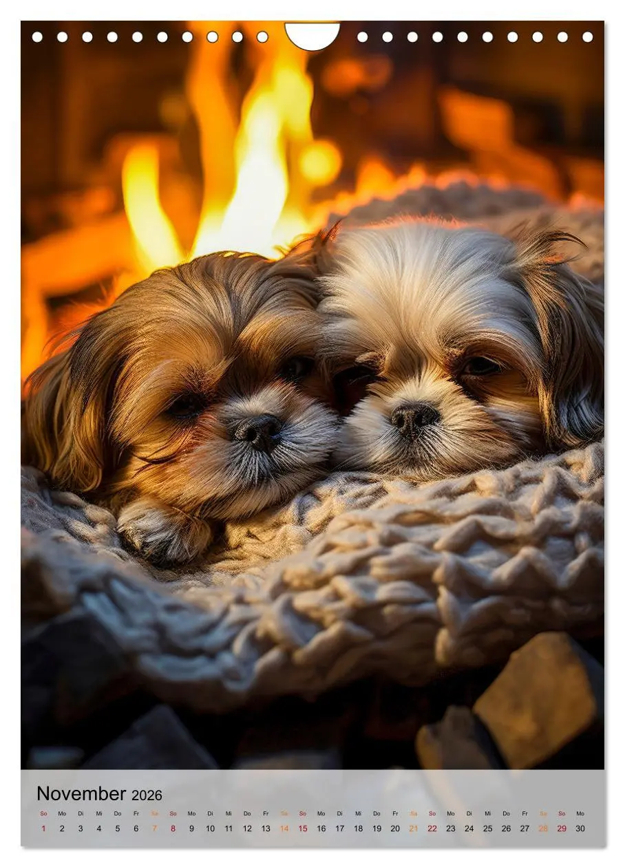 Bild: 9783516285628 | Shih Tzu - immer im Mittelpunkt (Wandkalender 2026 DIN A4 hoch),...