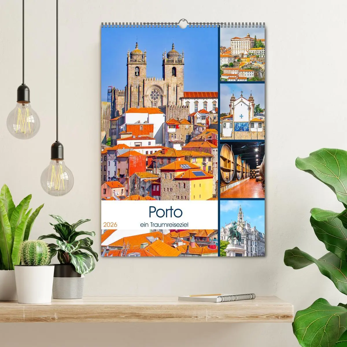 Bild: 9783516355628 | Porto - ein Traumreiseziel (Wandkalender 2026 DIN A2 hoch),...