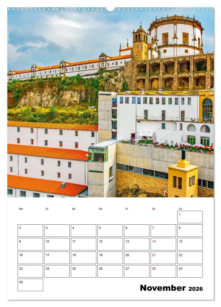 Bild: 9783516355628 | Porto - ein Traumreiseziel (Wandkalender 2026 DIN A2 hoch),...