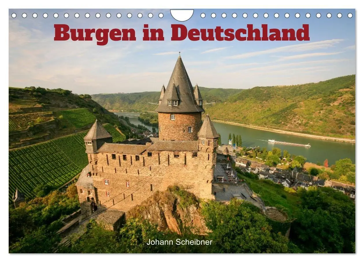 Cover: 9783516665628 | Burgen in Deutschland (Wandkalender 2026 DIN A4 quer), CALVENDO...