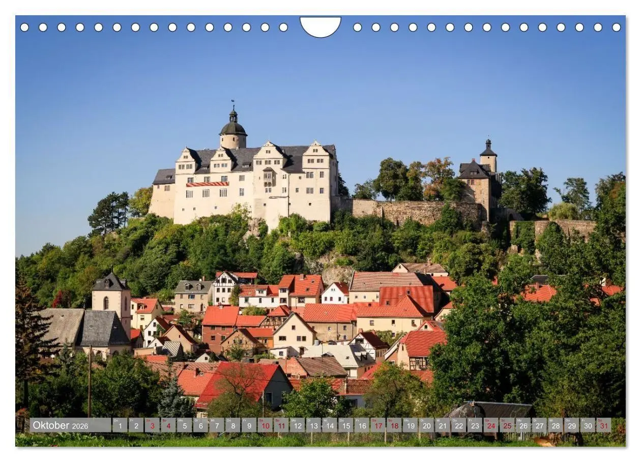 Bild: 9783516665628 | Burgen in Deutschland (Wandkalender 2026 DIN A4 quer), CALVENDO...
