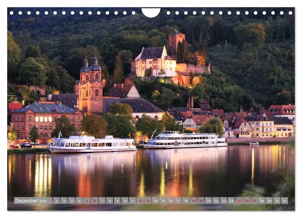 Bild: 9783516665628 | Burgen in Deutschland (Wandkalender 2026 DIN A4 quer), CALVENDO...