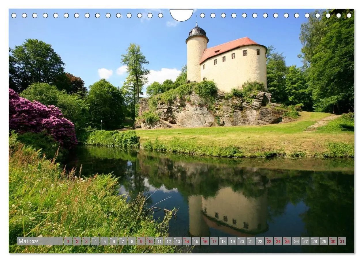 Bild: 9783516665628 | Burgen in Deutschland (Wandkalender 2026 DIN A4 quer), CALVENDO...