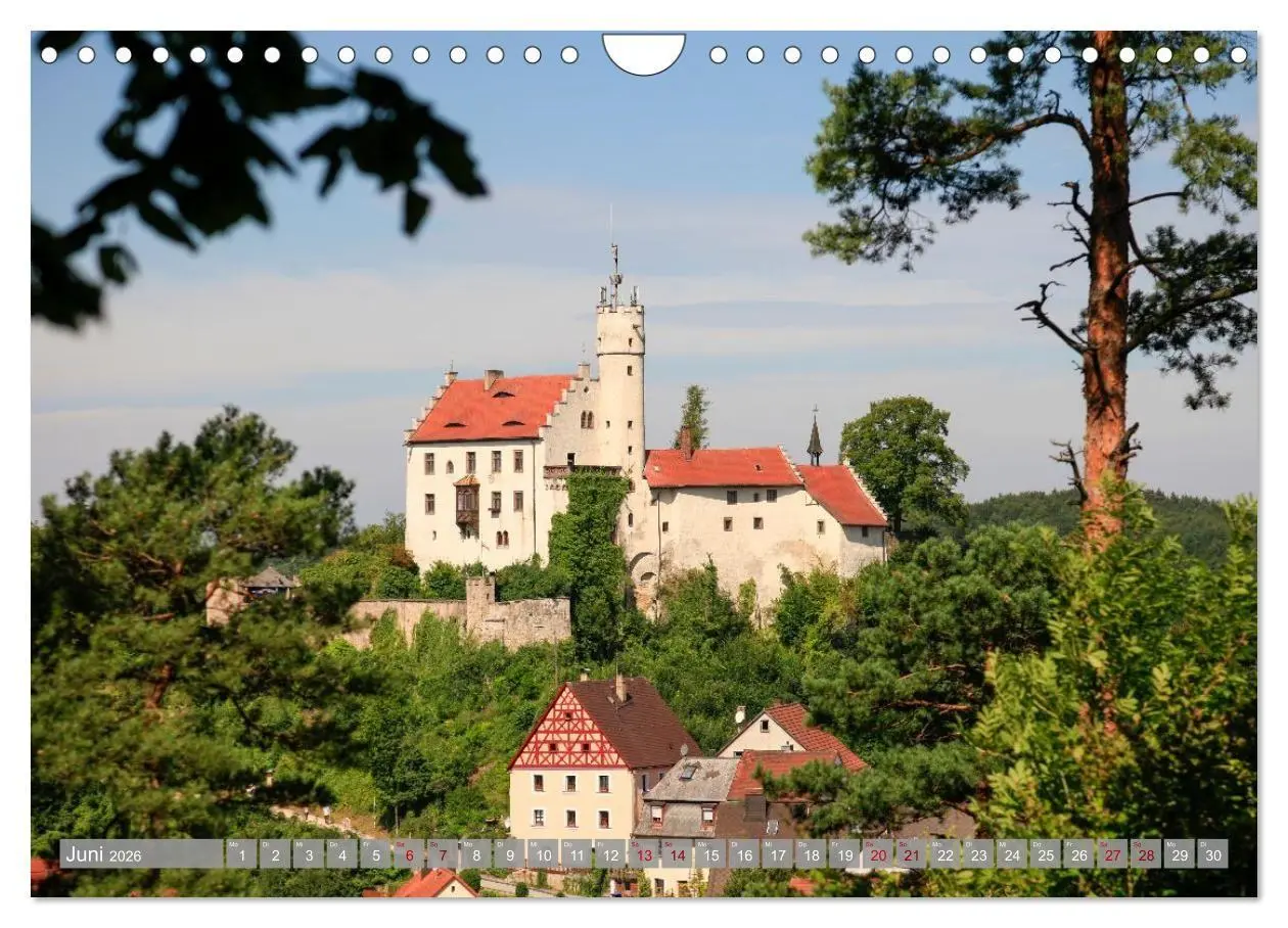 Bild: 9783516665628 | Burgen in Deutschland (Wandkalender 2026 DIN A4 quer), CALVENDO...