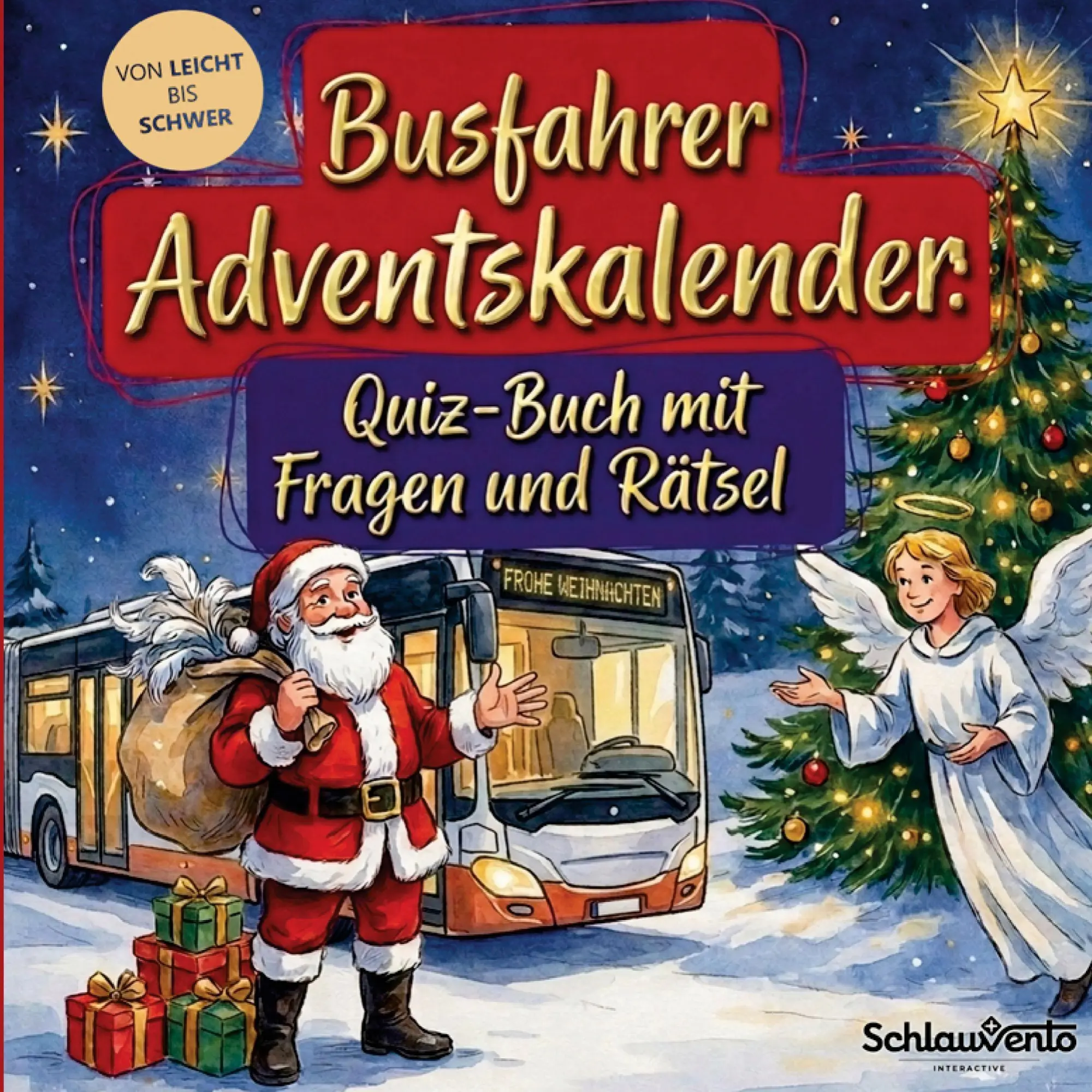 Cover: 9783693195628 | Busfahrer-Adventskalender: Quiz-Buch mit Fragen und Rätsel | Buch
