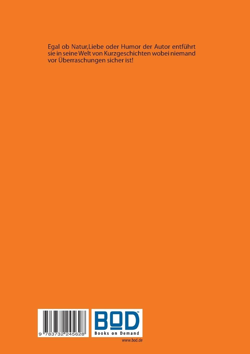Rückseite: 9783732245628 | Kurzweilige Kurzgeschichten | Kurt von der Heide | Taschenbuch | 64 S.