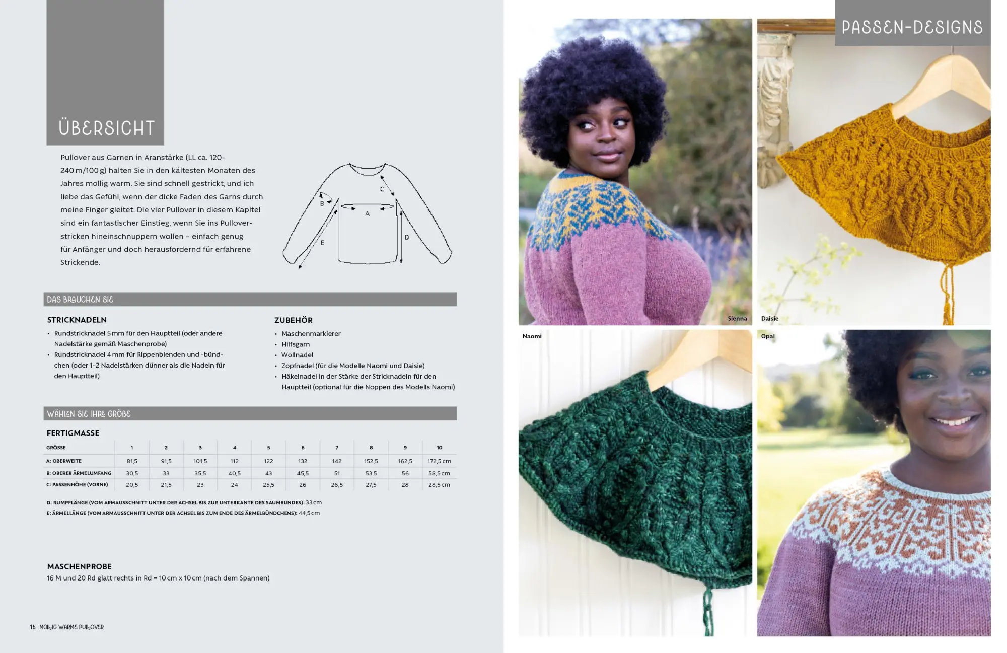 Bild: 9783747405628 | Skandinavische Top-down-Pullover | Olga Putano (u. a.) | Taschenbuch