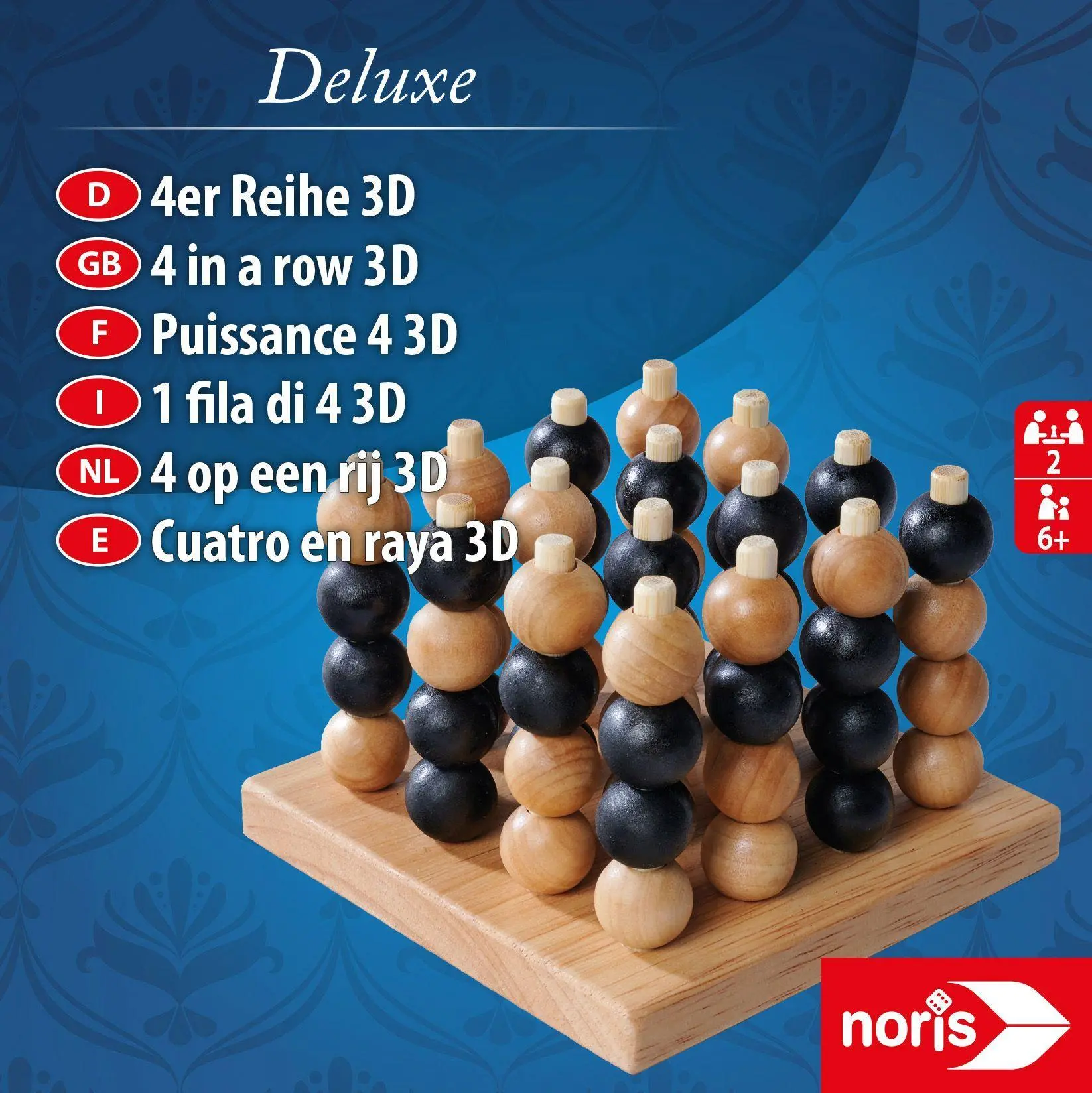 Bild: 4000826005728 | Deluxe 4er Reihe 3D | Spiel | 606102033 | Deutsch | 2023