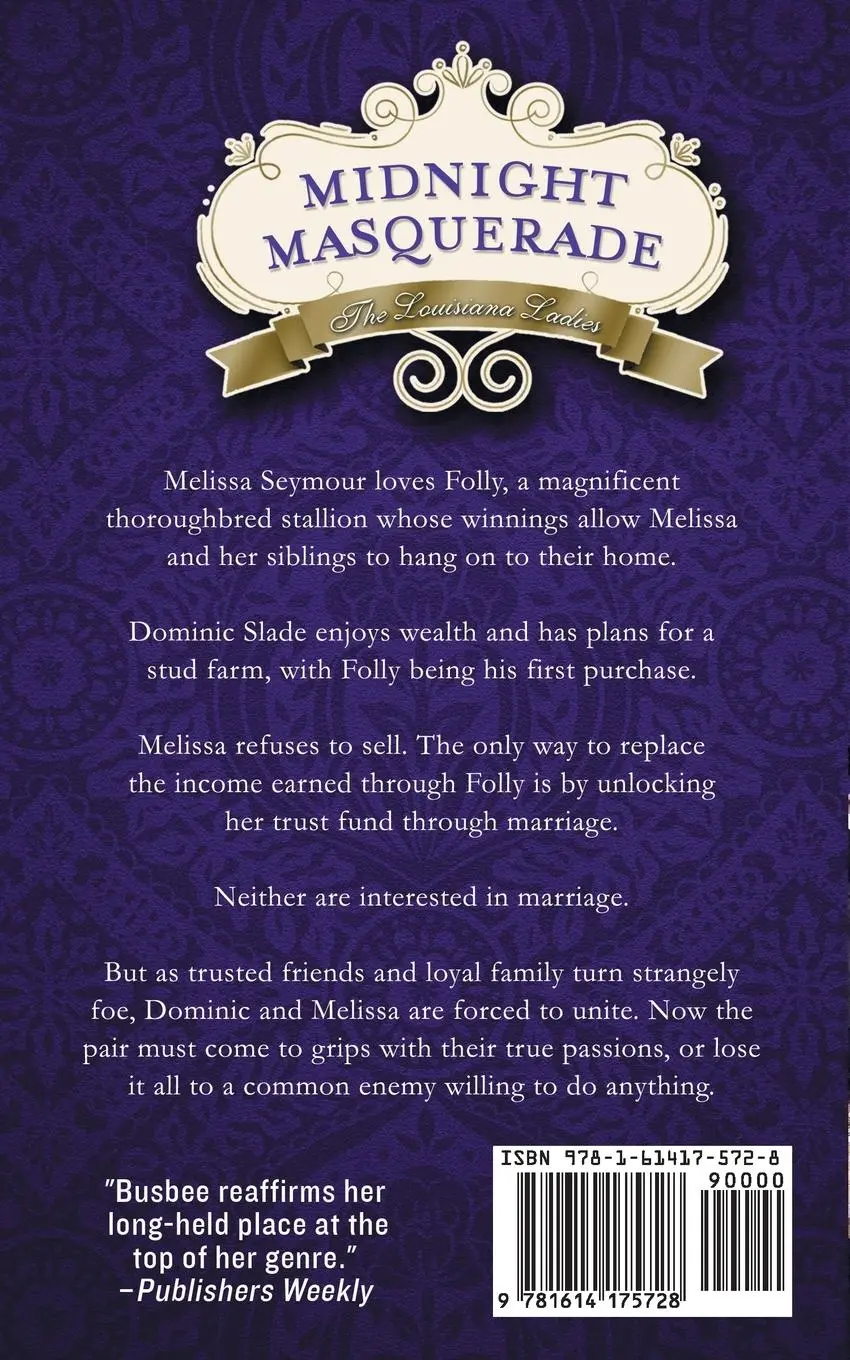 Rückseite: 9781614175728 | Midnight Masquerade (the Louisiana Ladies Series, Book 2) | Busbee