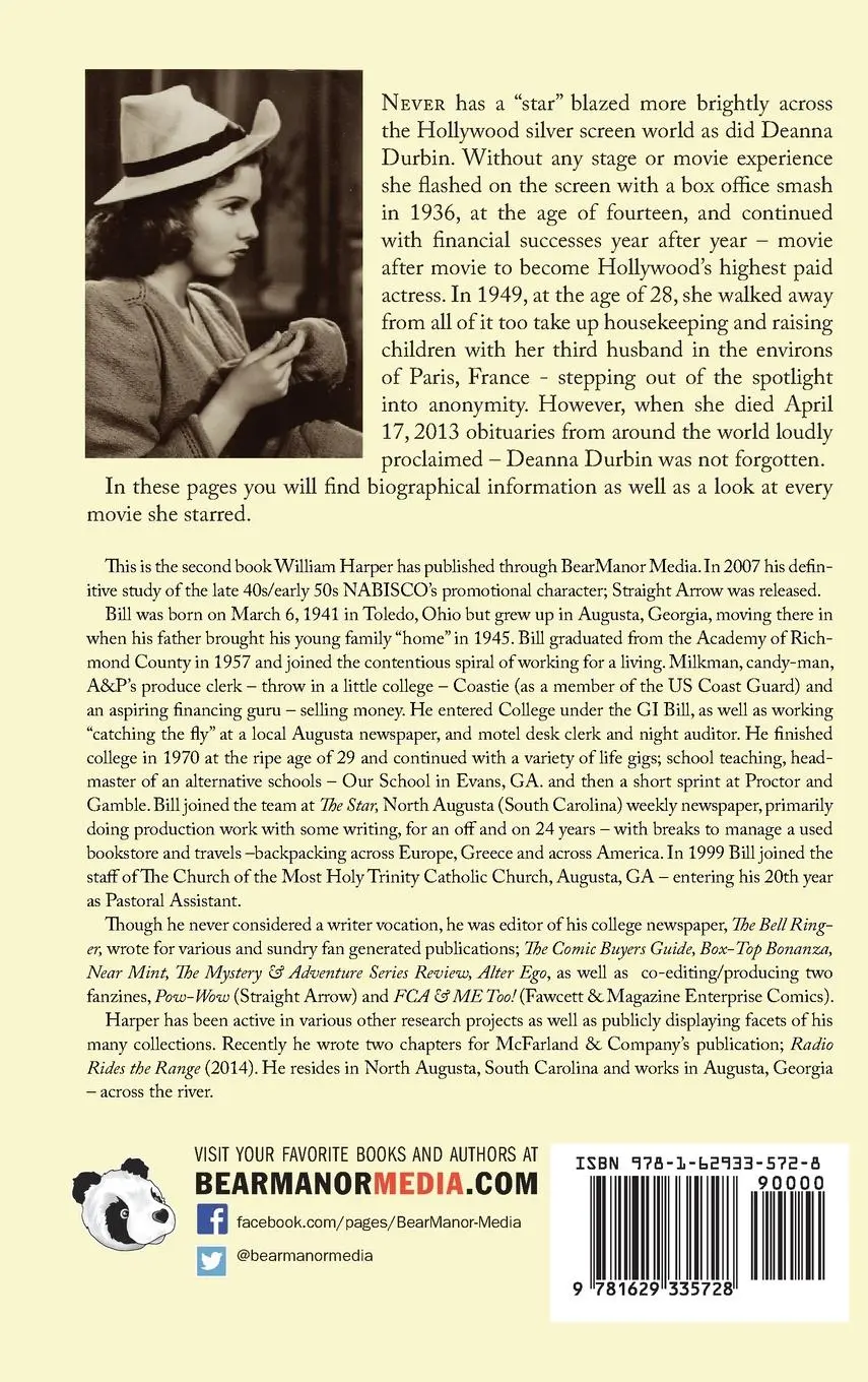 Rückseite: 9781629335728 | Deanna Durbin | William Harper | Buch | Gebunden | Englisch | 2020
