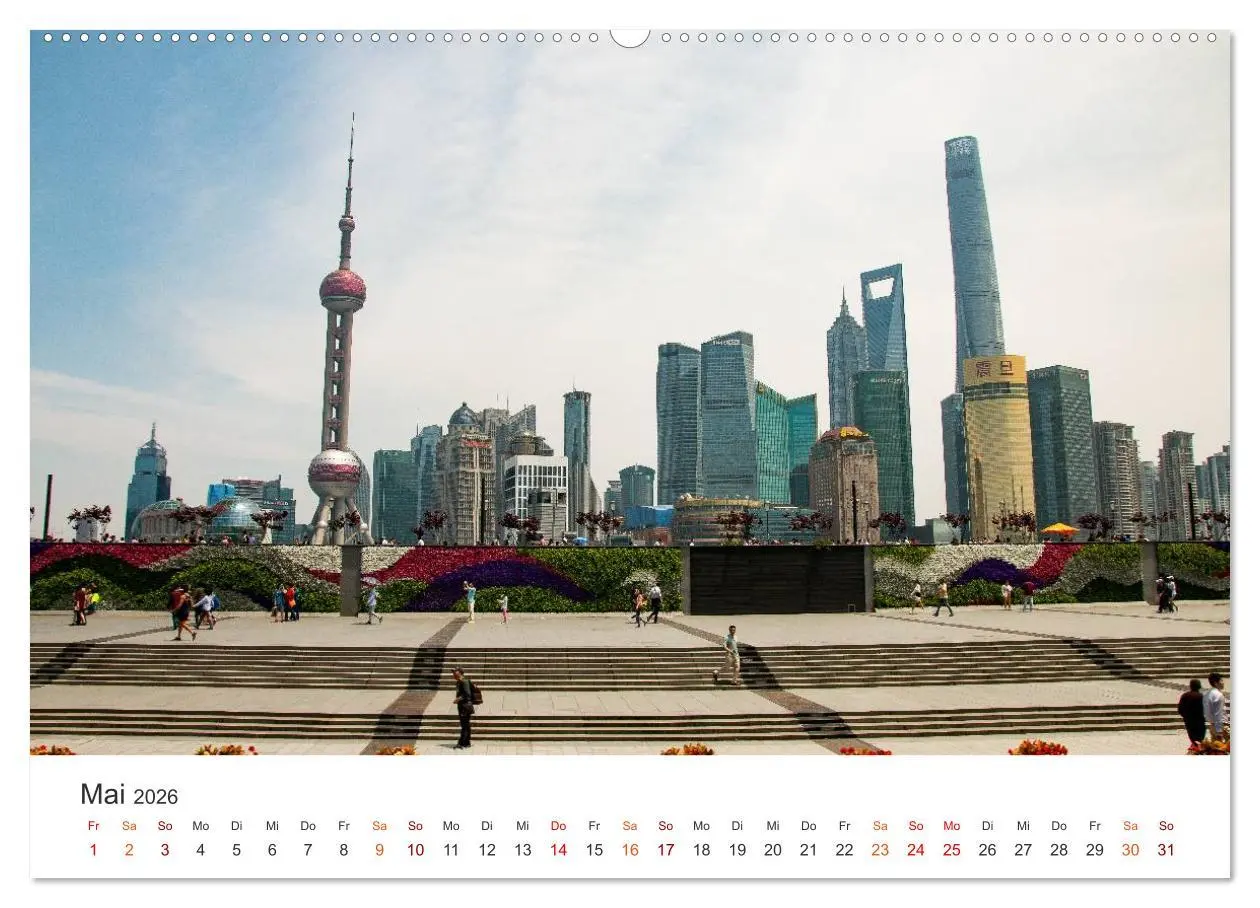 Bild: 9783457875728 | China - Tradition und Moderne (Wandkalender 2026 DIN A2 quer),...