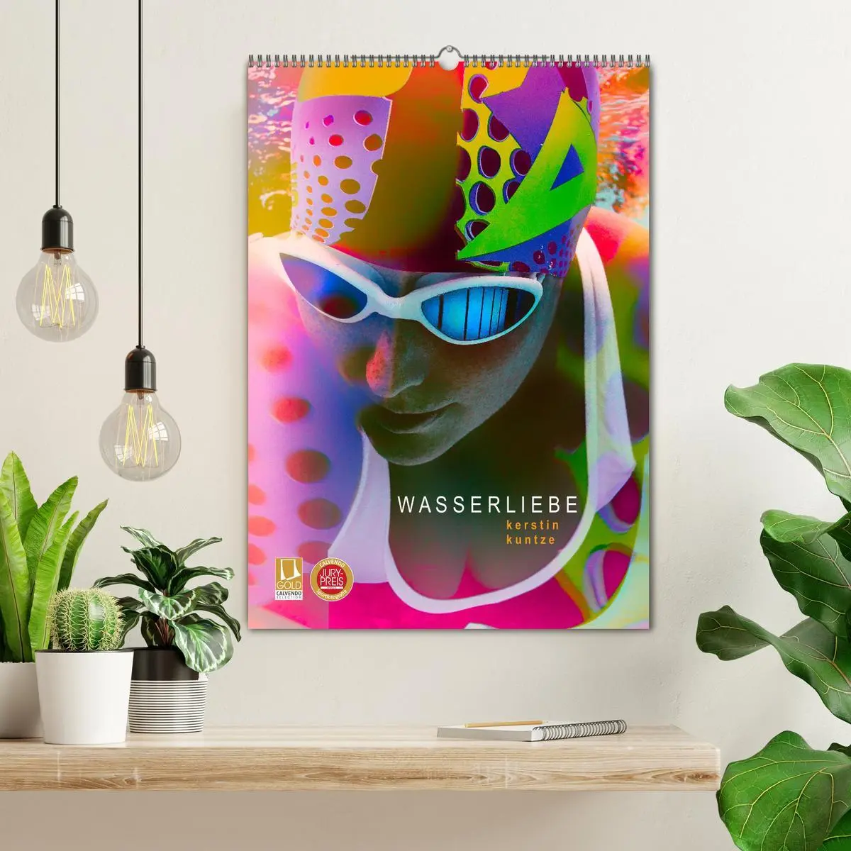 Bild: 9783516415728 | WASSERLIEBE (Wandkalender 2026 DIN A2 hoch), CALVENDO Monatskalender