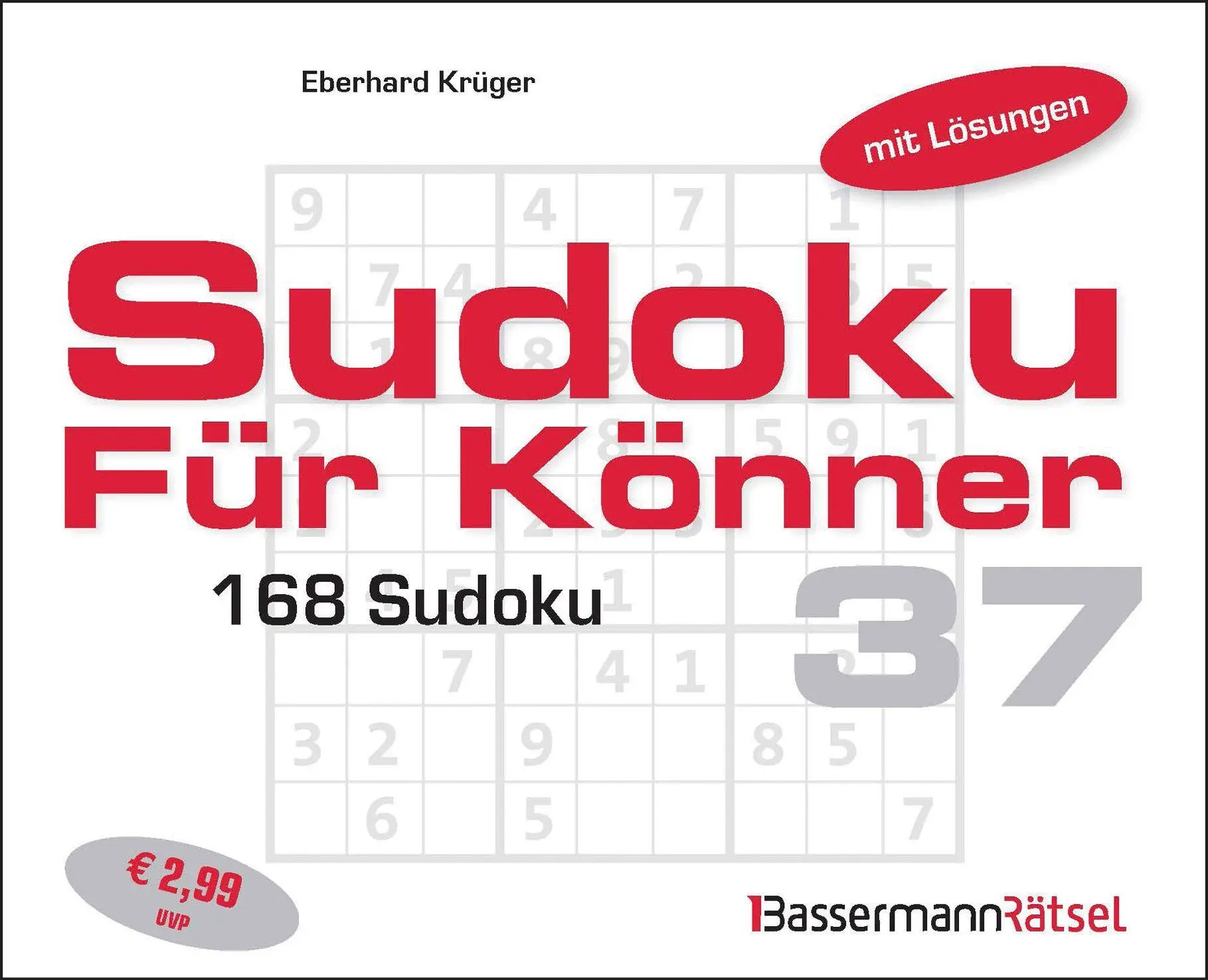 Sudoku für Könner 37 (5 Exemplare à 2,99 EUR)