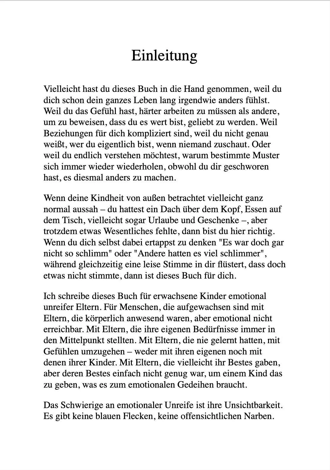 Bild: 9791281365728 | HEILUNG FÜR ERWACHSENE KINDER EMOTIONAL UNREIFER ELTERN | Sabine Vogt