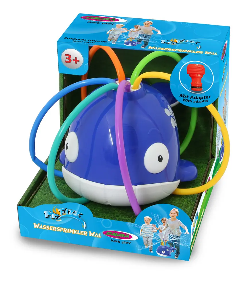 Bild: 4042774455828 | Jamara Mc Fizz Wassersprinkler Wal | 460621 | Deutsch | 2020 | Jamara