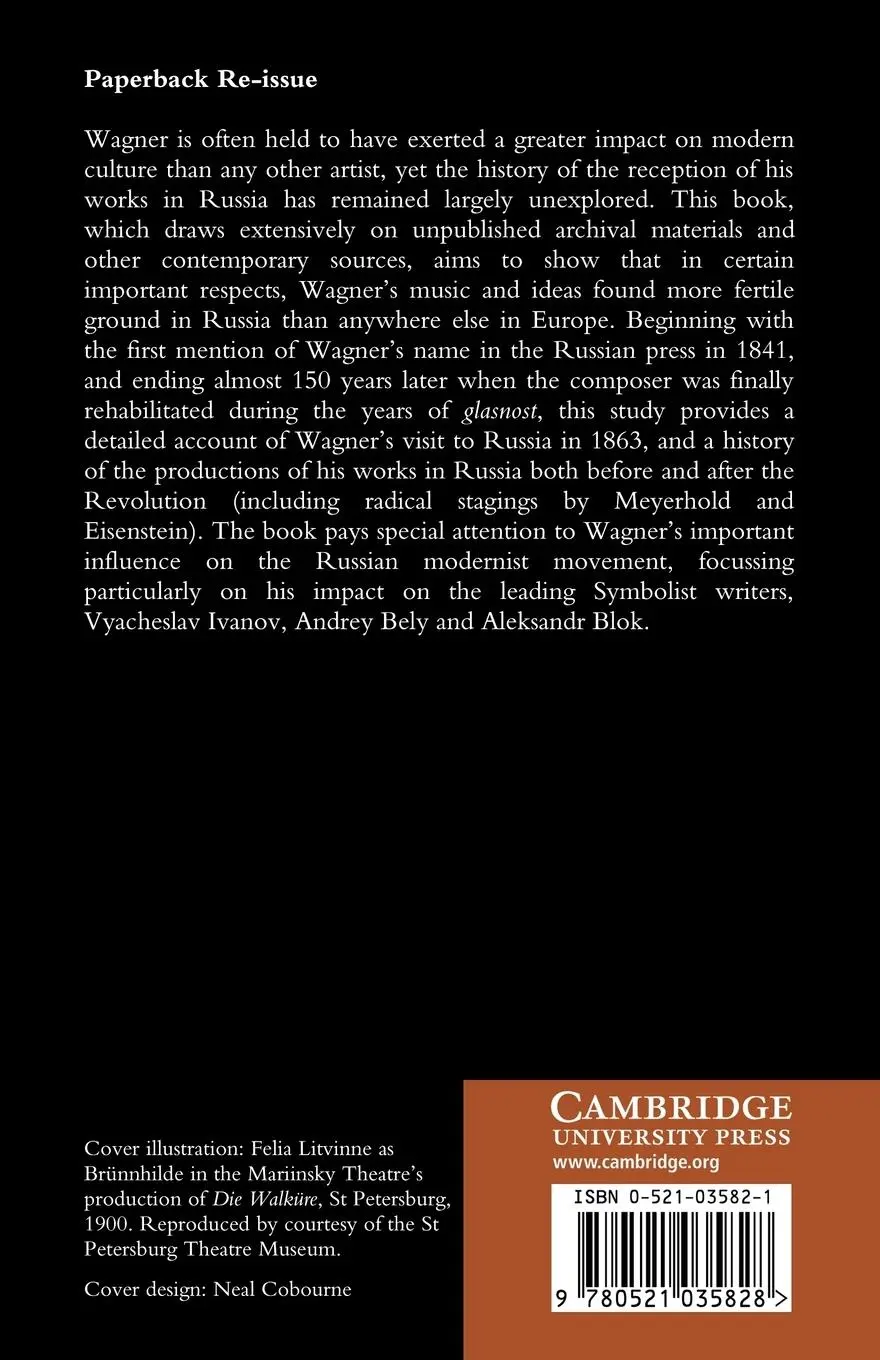 Rückseite: 9780521035828 | Wagner and Russia | Rosamund Bartlett | Taschenbuch | Englisch | 2007