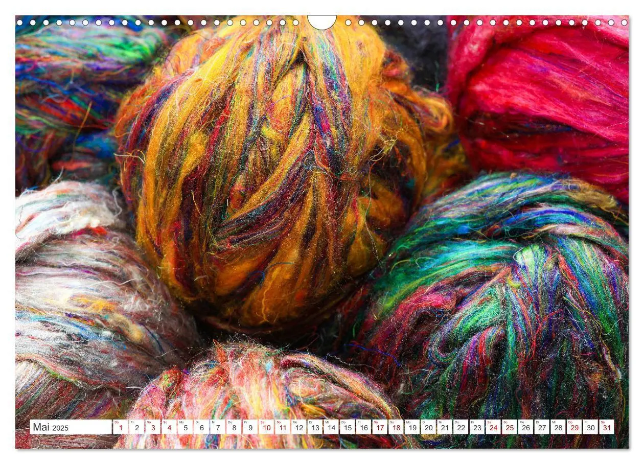 Bild: 9783383825828 | Süchtig nach Wolle - Kalender für spinnende Woll-Oholiker...