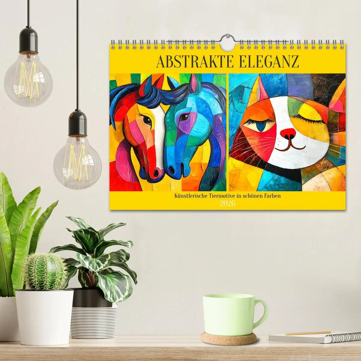 Bild: 9783457315828 | Abstrakte Eleganz. Künstlerische Tiermotive in schönen Farben...