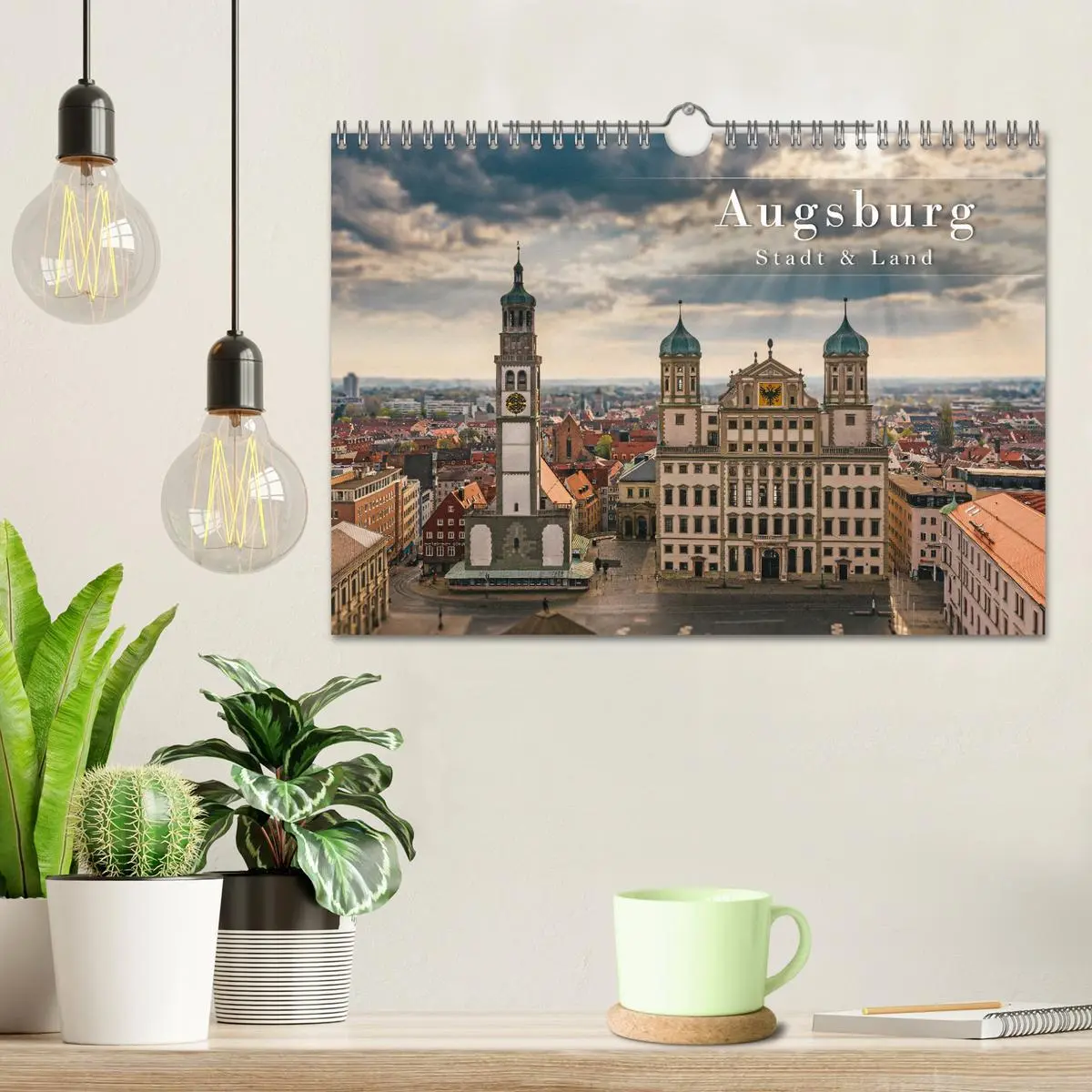 Bild: 9783457555828 | Augsburg - Stadt und Land (Wandkalender 2026 DIN A4 quer), CALVENDO...