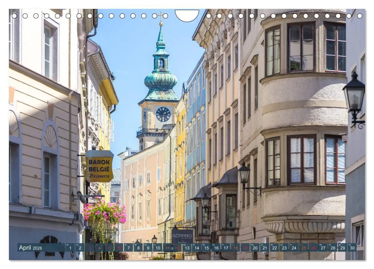 Bild: 9783457935828 | Facettenreiches Linz (Wandkalender 2026 DIN A4 quer), CALVENDO...