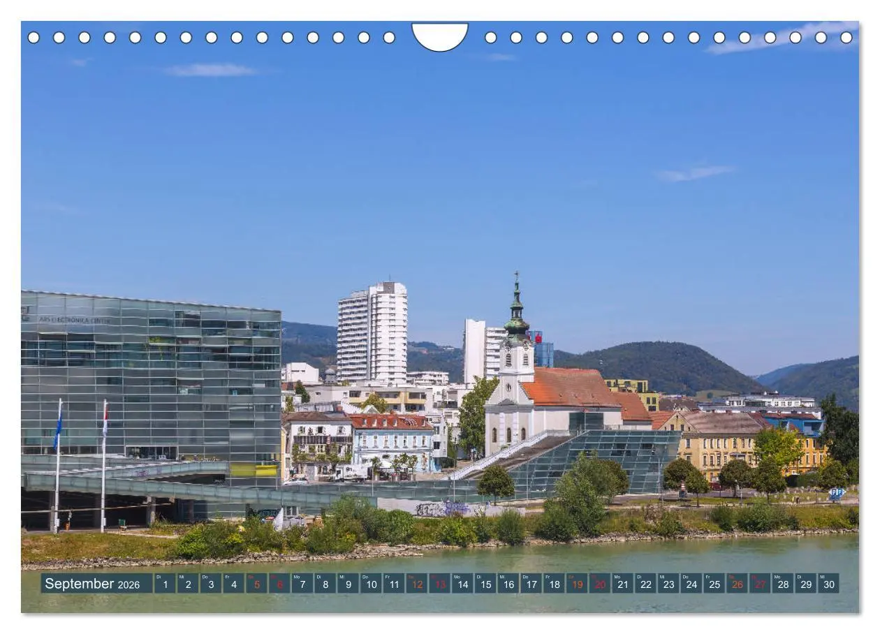 Bild: 9783457935828 | Facettenreiches Linz (Wandkalender 2026 DIN A4 quer), CALVENDO...