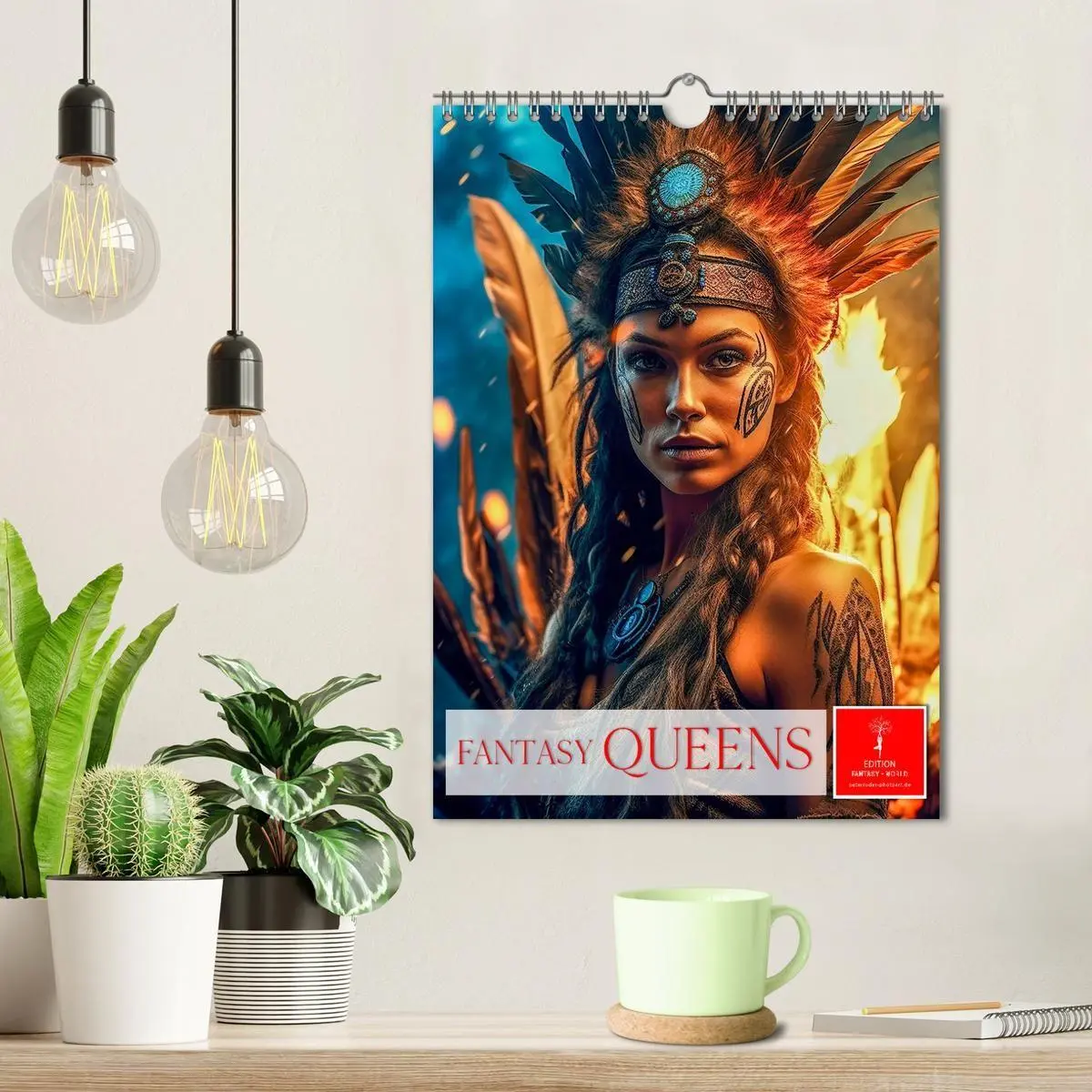 Bild: 9783569285828 | Fantasy Queens (Wandkalender 2027 DIN A4 hoch), CALVENDO...