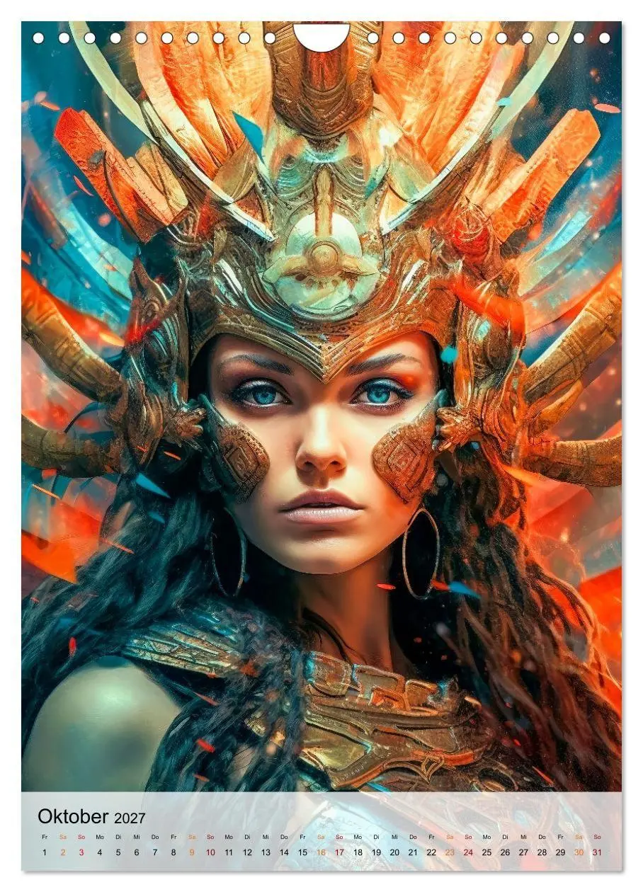 Bild: 9783569285828 | Fantasy Queens (Wandkalender 2027 DIN A4 hoch), CALVENDO...