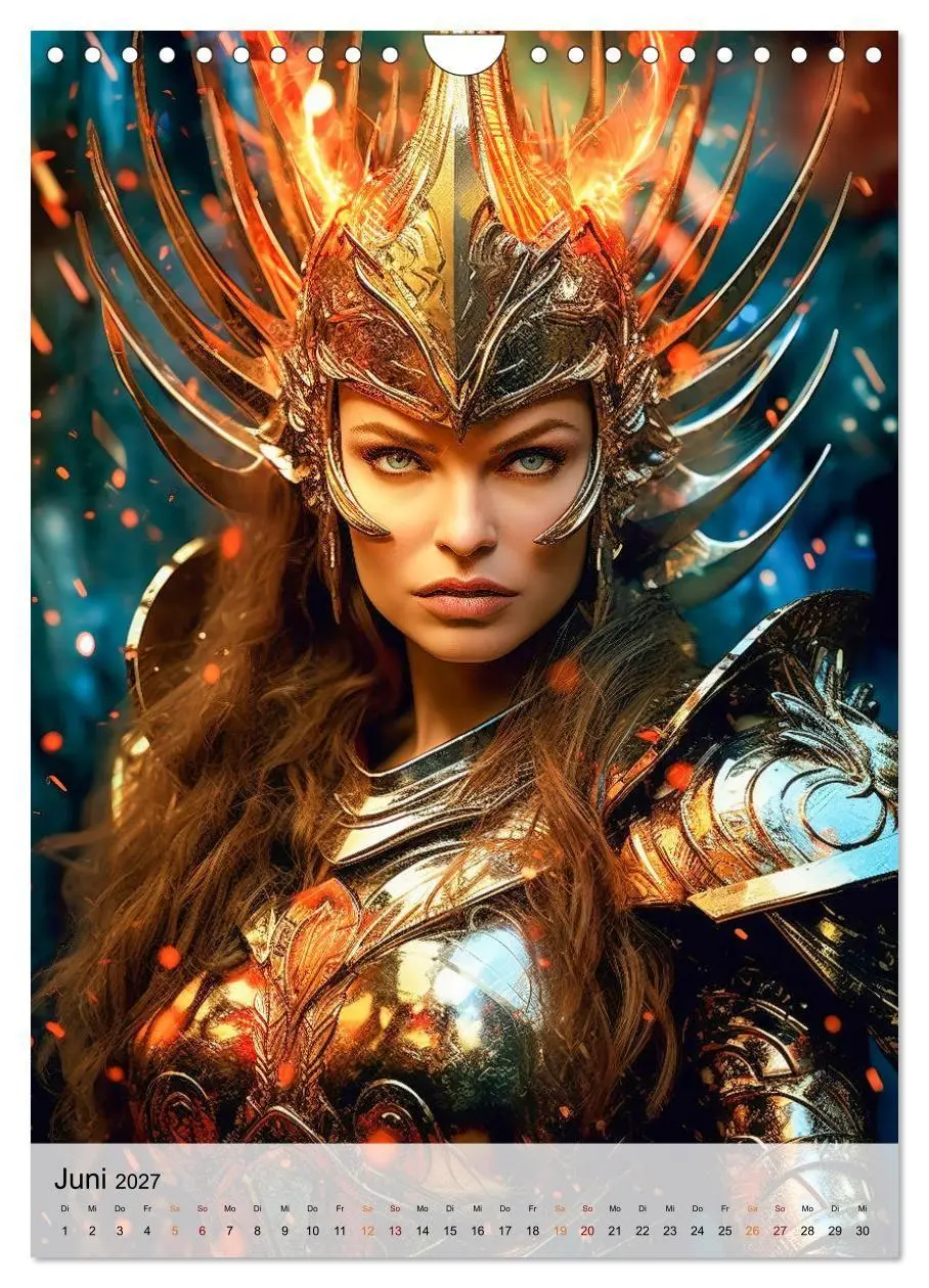 Bild: 9783569285828 | Fantasy Queens (Wandkalender 2027 DIN A4 hoch), CALVENDO...