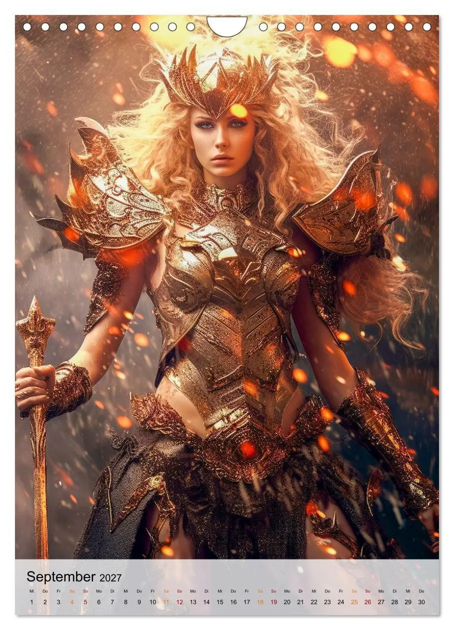 Bild: 9783569285828 | Fantasy Queens (Wandkalender 2027 DIN A4 hoch), CALVENDO...