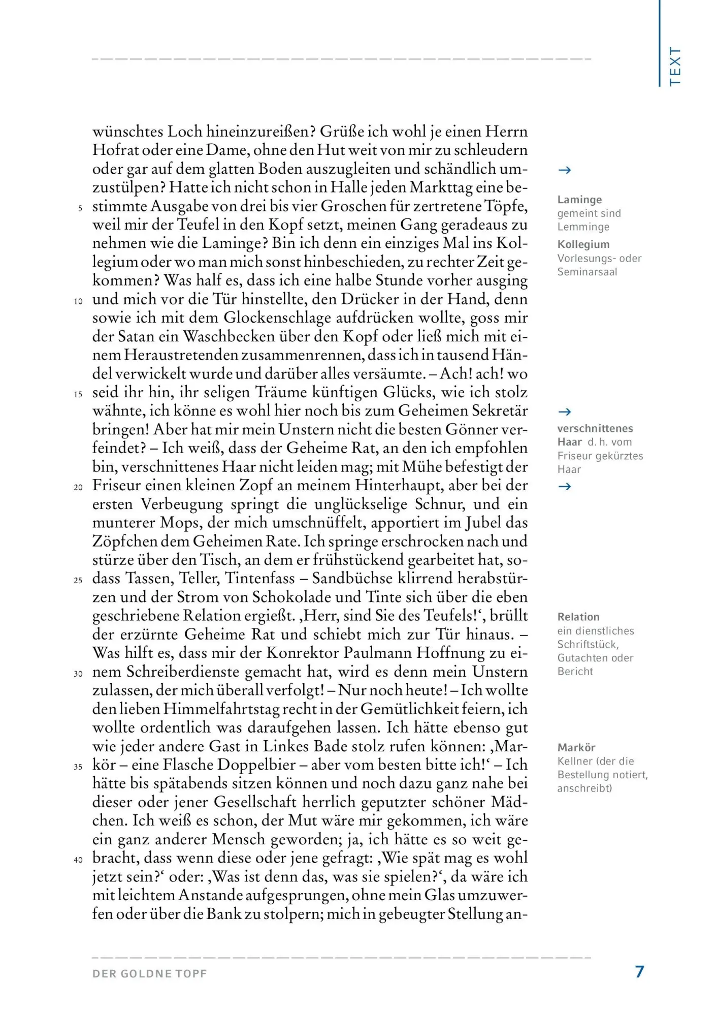 Bild: 9783804425828 | Der goldne Topf. Hamburger Lesehefte Plus - | Text und Materialien