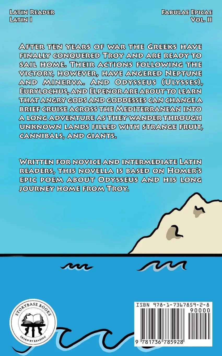Rückseite: 9781736785928 | Errores Longi Ulixis, Pars I | A Latin Novella | Brian Gronewoller