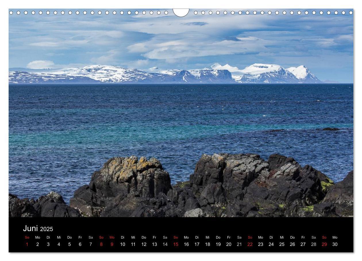 Bild: 9783435525928 | Eindrücklich Island 2025 (Wandkalender 2025 DIN A3 quer), CALVENDO...