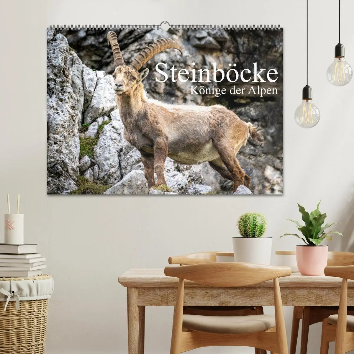 Bild: 9783457475928 | Steinböcke - Majestätische Tiere der Alpen (Wandkalender 2026 DIN...